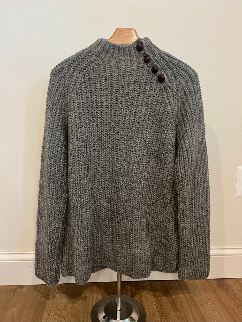 Ralph Lauren Knit Sweater Alpaca Wool Womens Large